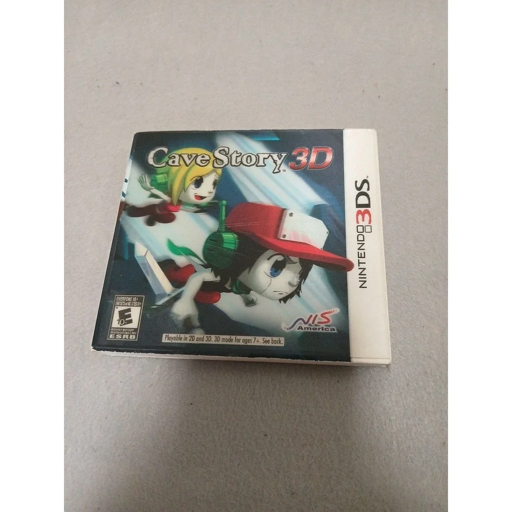 COMPLETE Cave Story 3D W/ SLIPCOVER (Nintendo 3DS, 2011)